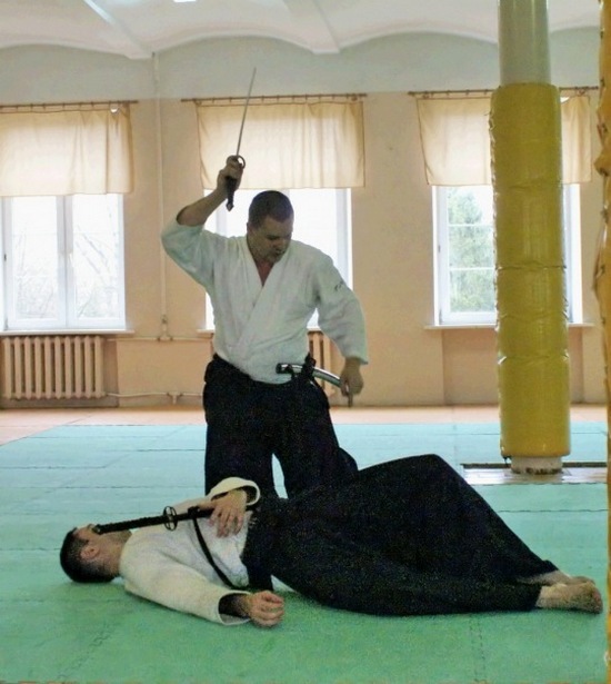 Семинар по айкидо и иайдо Мусо Синден рю в г. Смоленске под руководством Марьенкова А.В., 2010