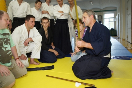 I международный семинар по айкидо и иайдо Мусо Синден рю под руководством Д. Пьера в Смоленске, 2011