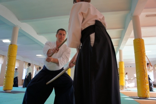 I международный семинар по айкидо и иайдо Мусо Синден рю под руководством Д. Пьера в Смоленске, 2011